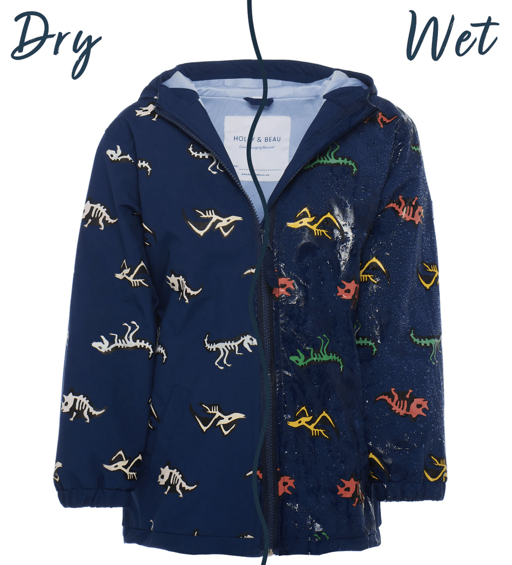 Color Changing Rain Jacket Dinosaur 5060335840431