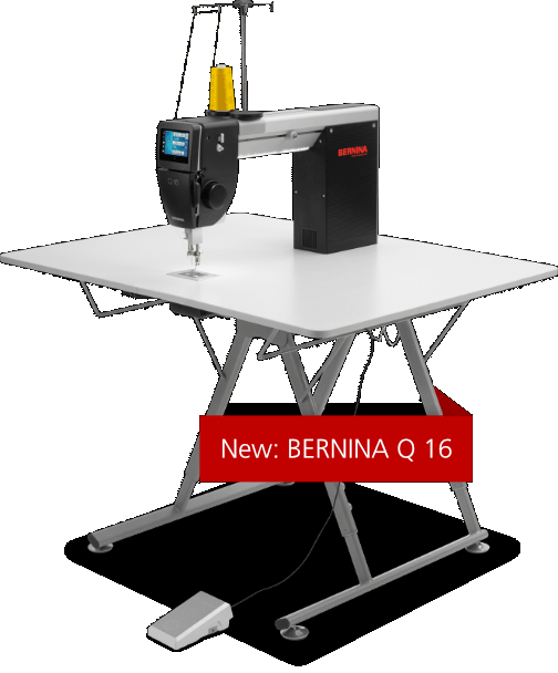 Bernina Q 16 with Adjustable Folding Table
