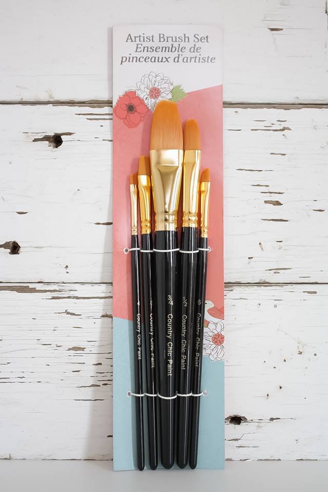 Country Chic Paint Artist Brush Set