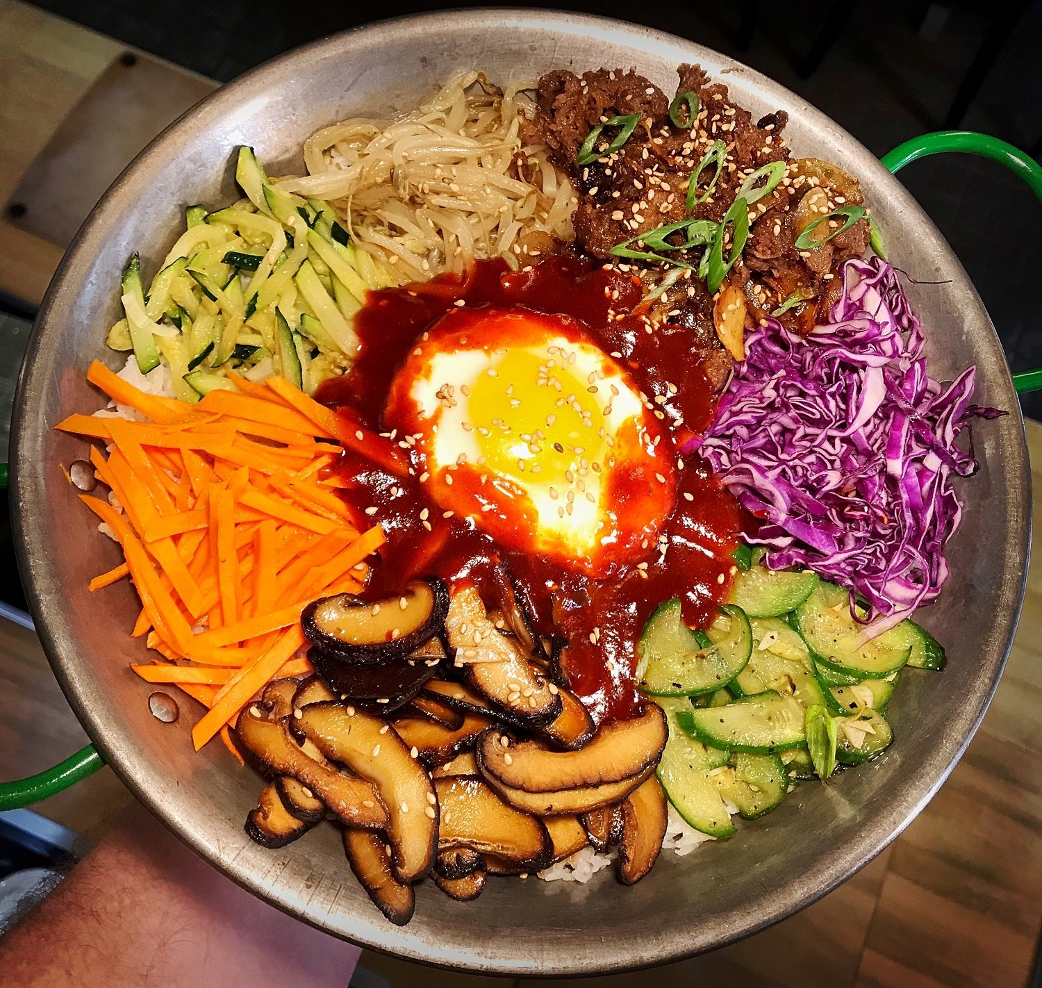 Authentic Korean Bibimbap w/ Bulgogi