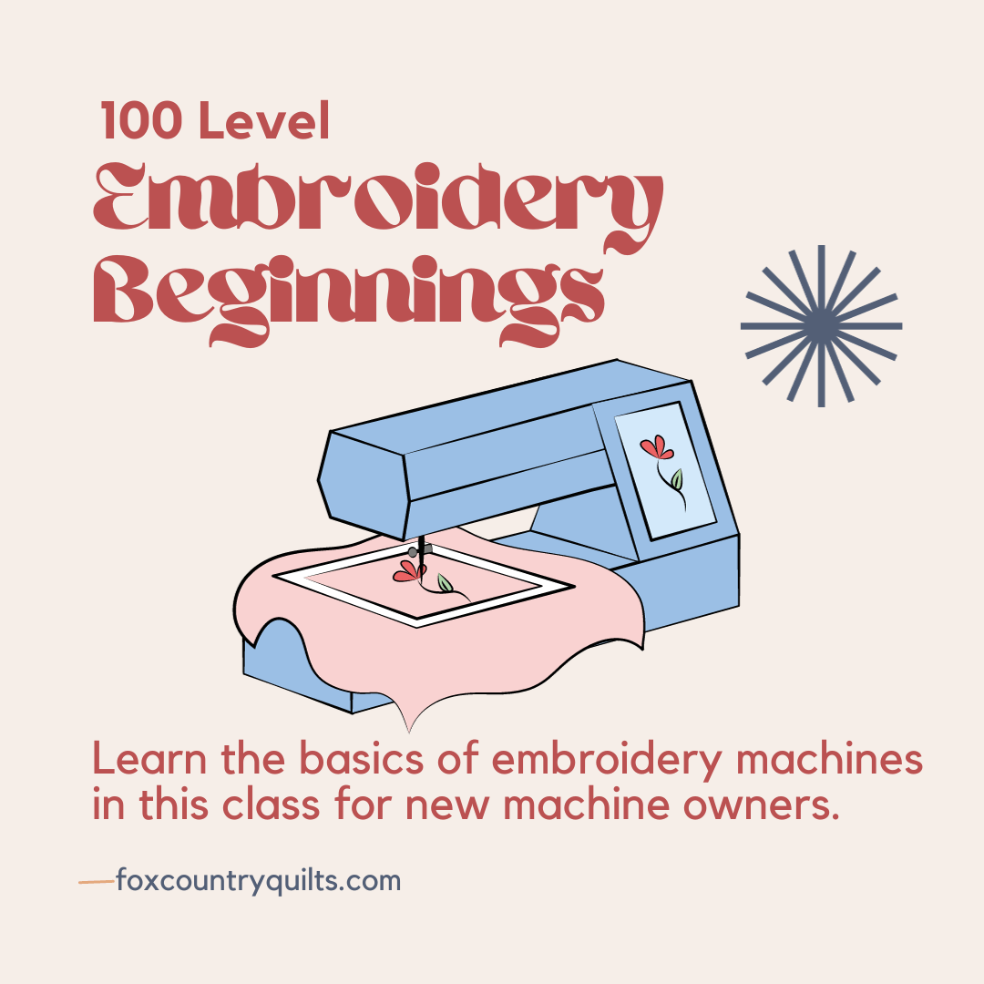 Intro to Embroidery