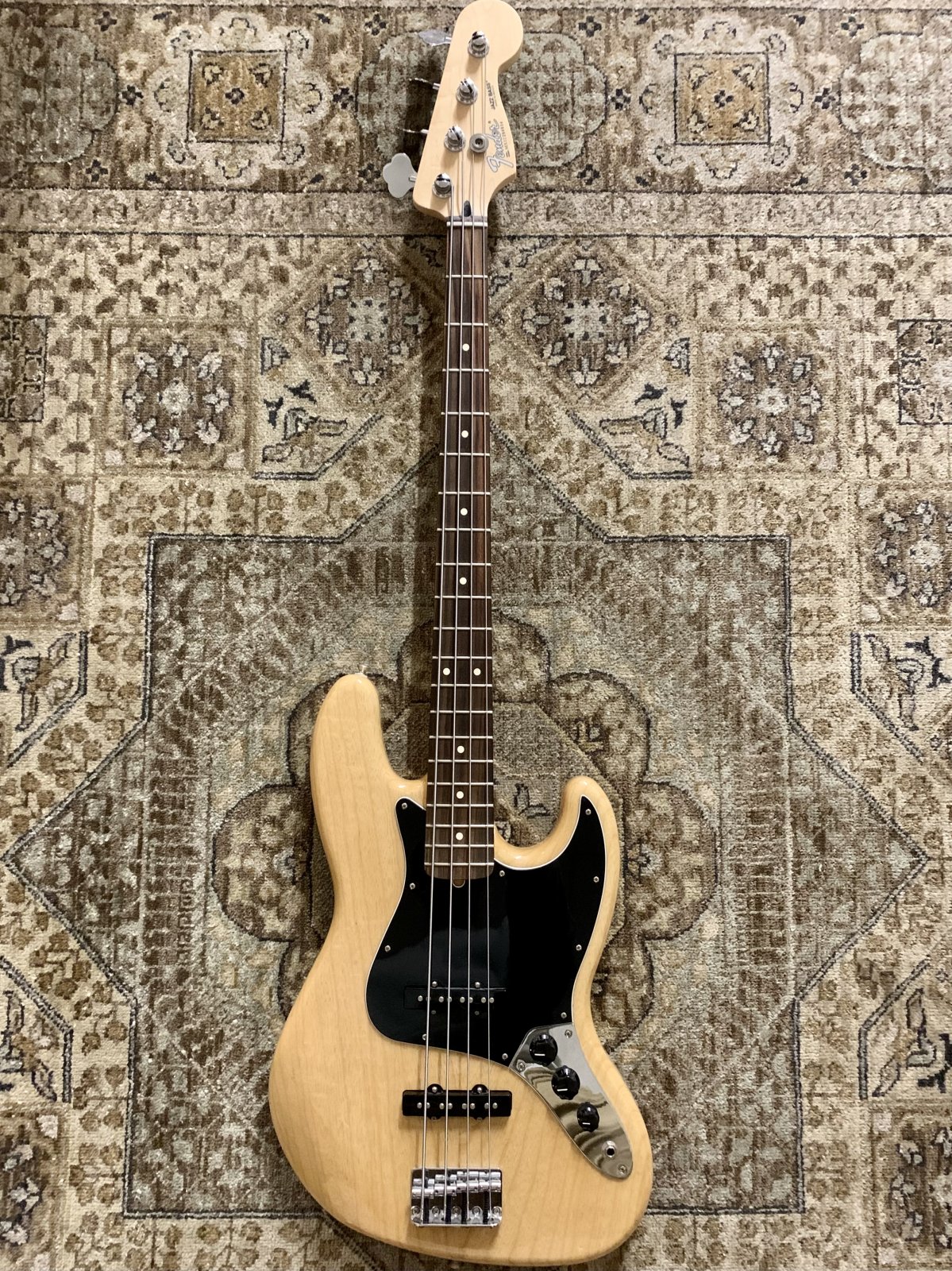 Used Fender Jazz Bass Natural Finish w/ Rosewood Fretboard