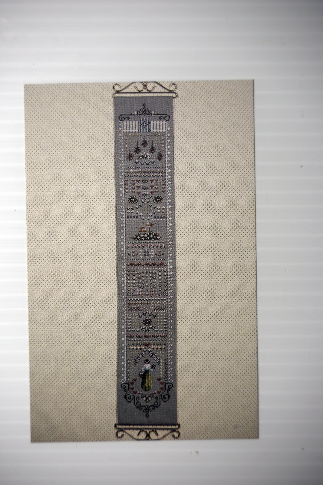 Counted Cross Stitch Bell Pull Patterns and Hardware