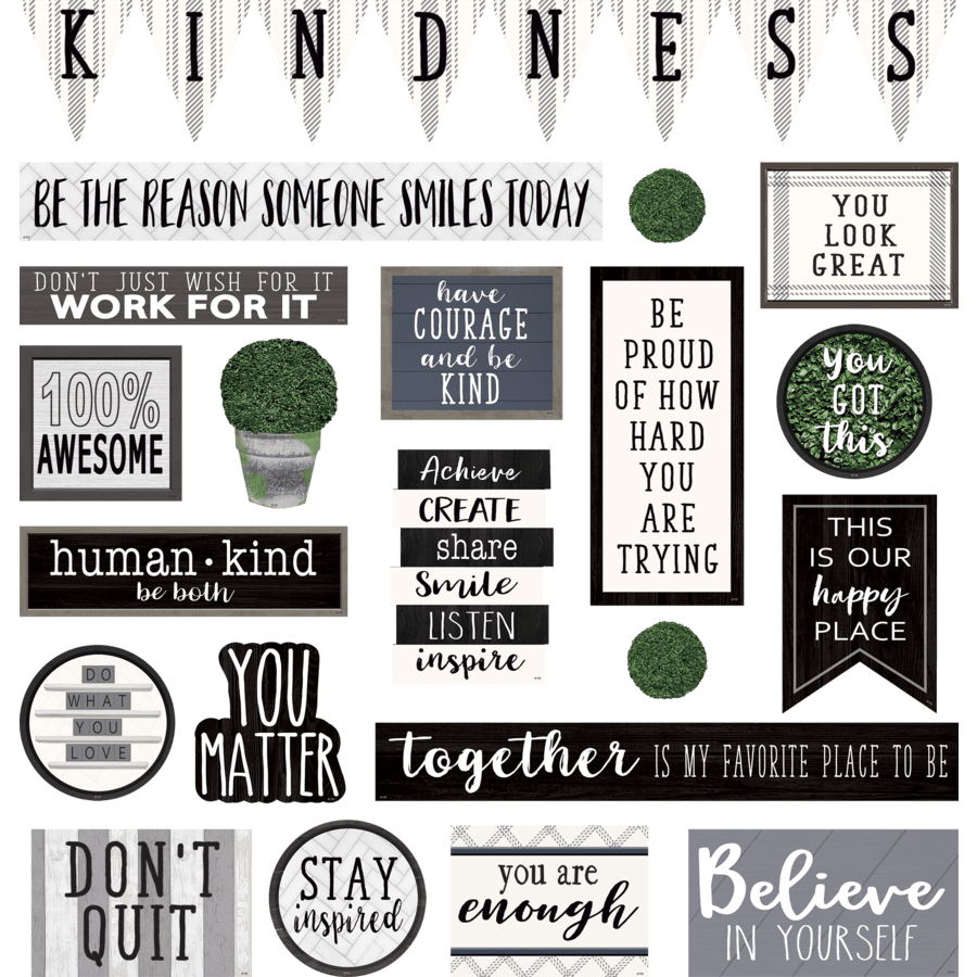 Modern Farmhouse Mini Bulletin Board 882319012277