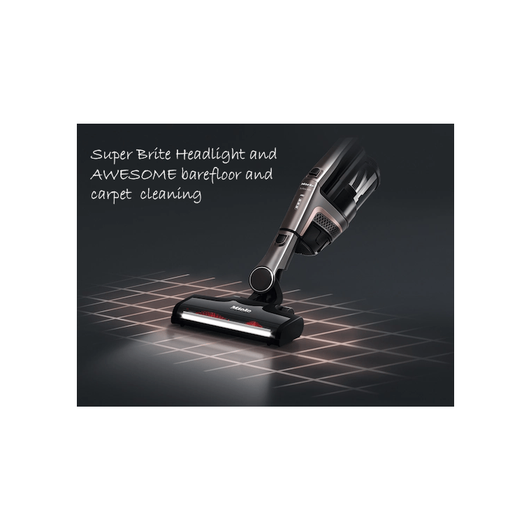 Miele Triflex HX1 Cat & Dog Cordless Broom Vacuum Obsidian Black