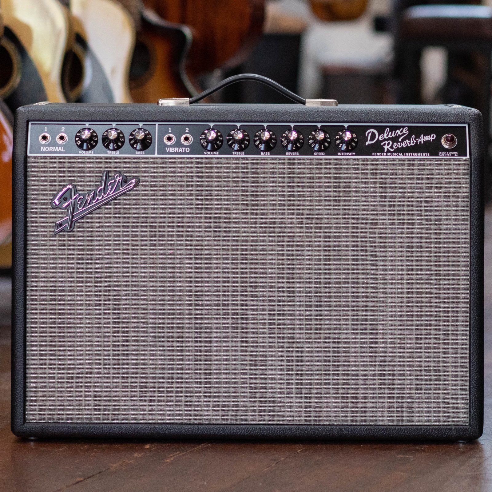 1990 Fender Deluxe Reverb Amplifier w/Cover