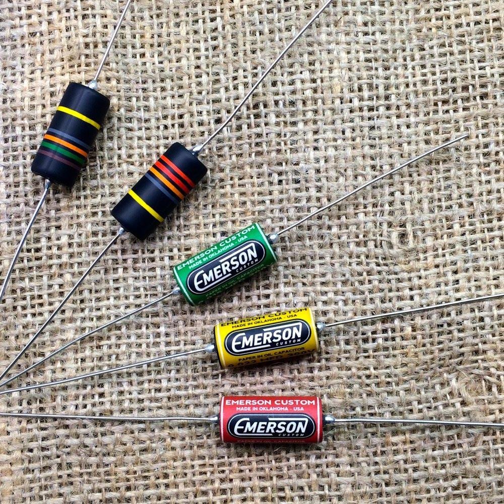 Emerson Paper in Oil Tone Capacitors 015GRN Green