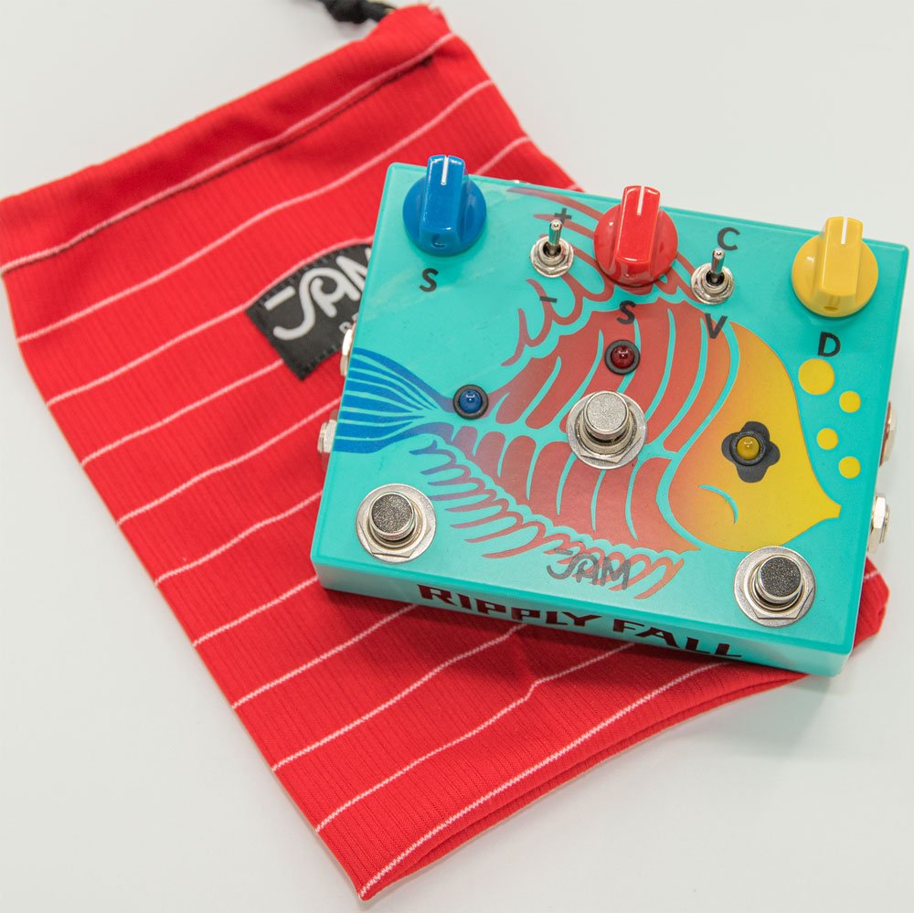 JAM Pedals Ripply Falls Chorus/Vibrato/Phaser Guitar Pedal 5214001611065