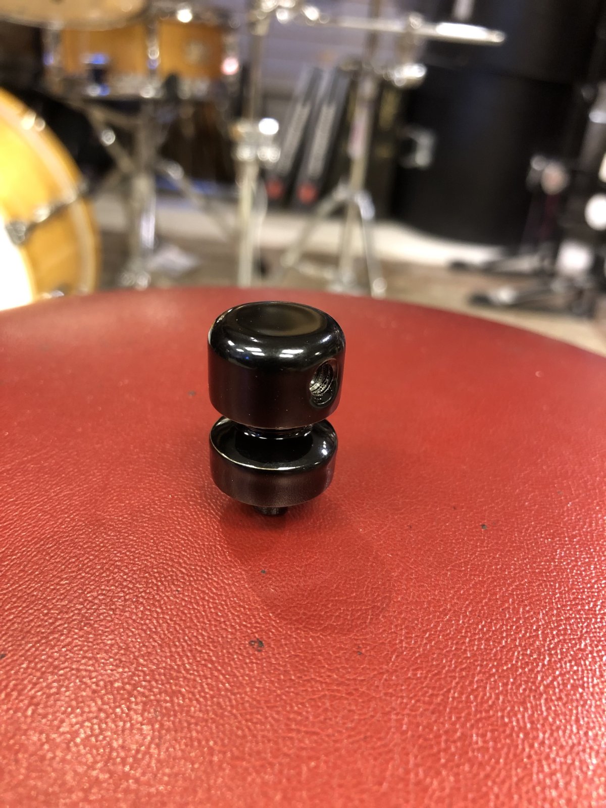 Black Powder Coated Aluminum Trick Style Drum Lugs