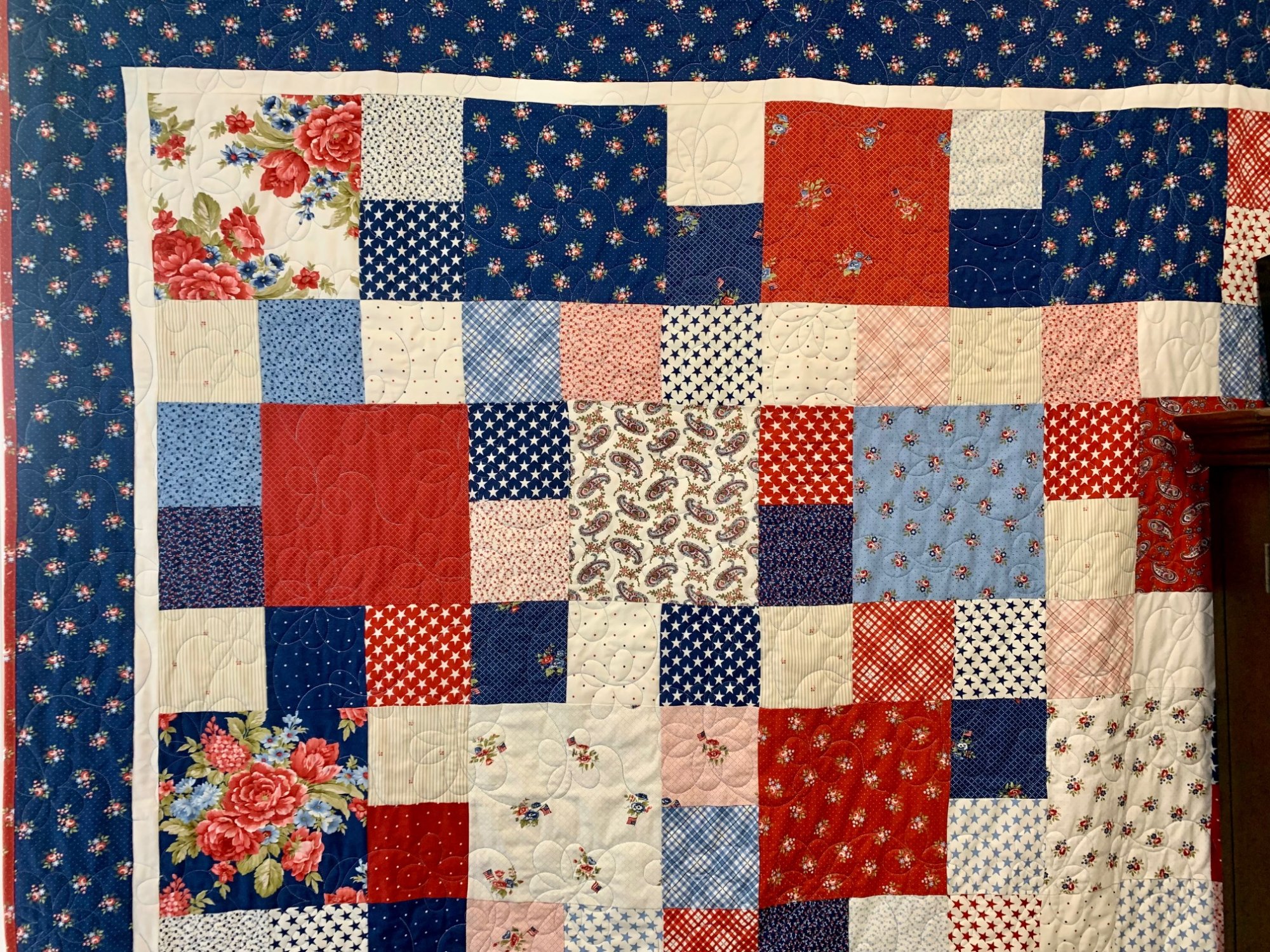 Belle Isle Quilt kit with Backing 66 x 75.5