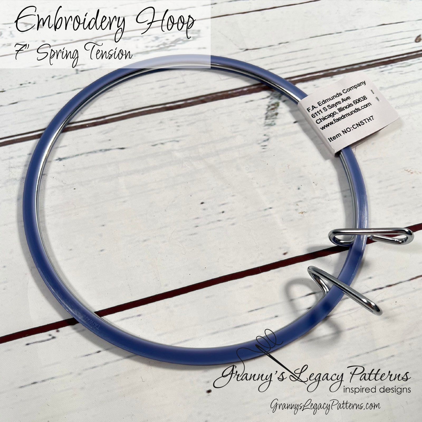 Embroidery Hoop 7 Spring Tension 091955203073