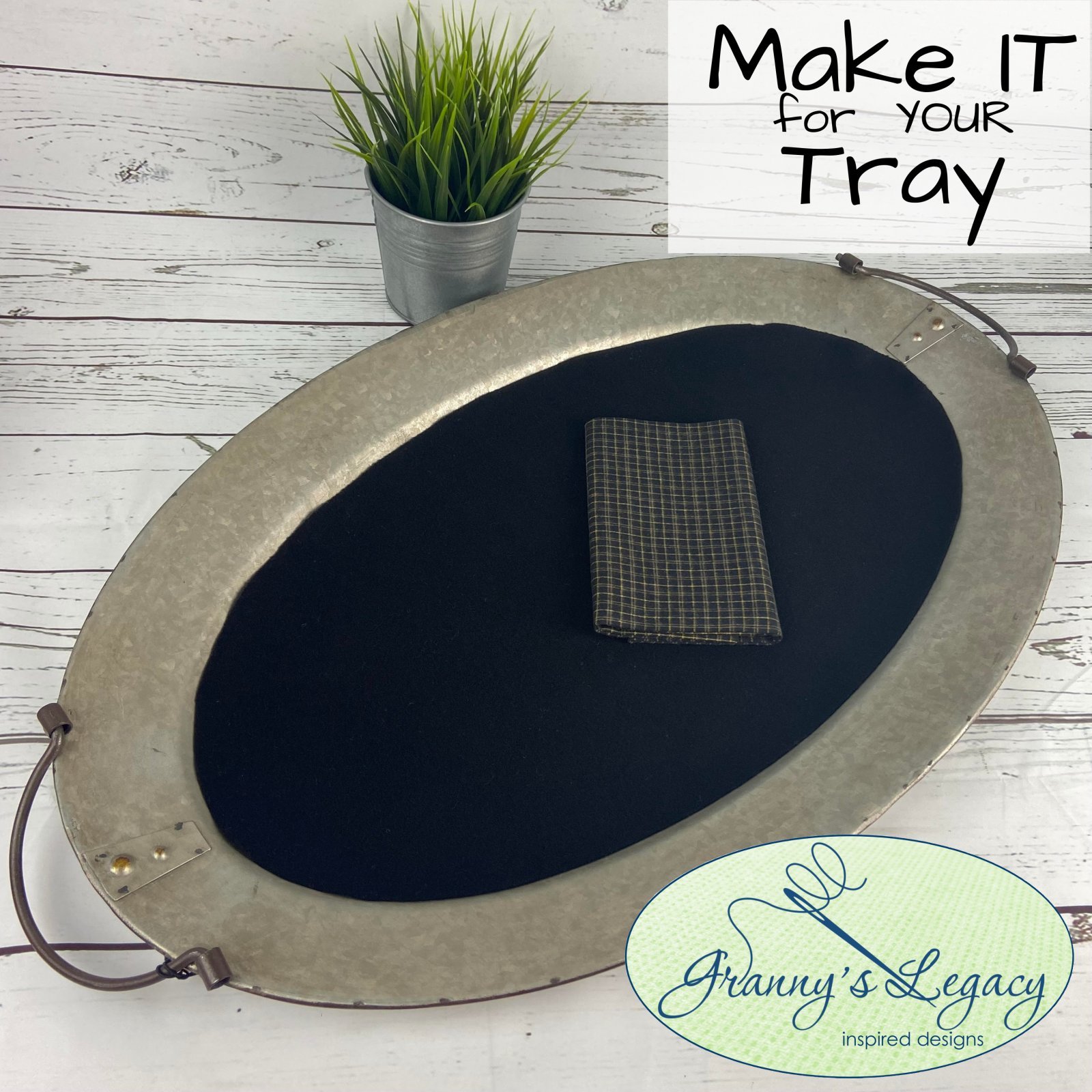 Make it for Your OVAL Tray 13 x 23 OVAL