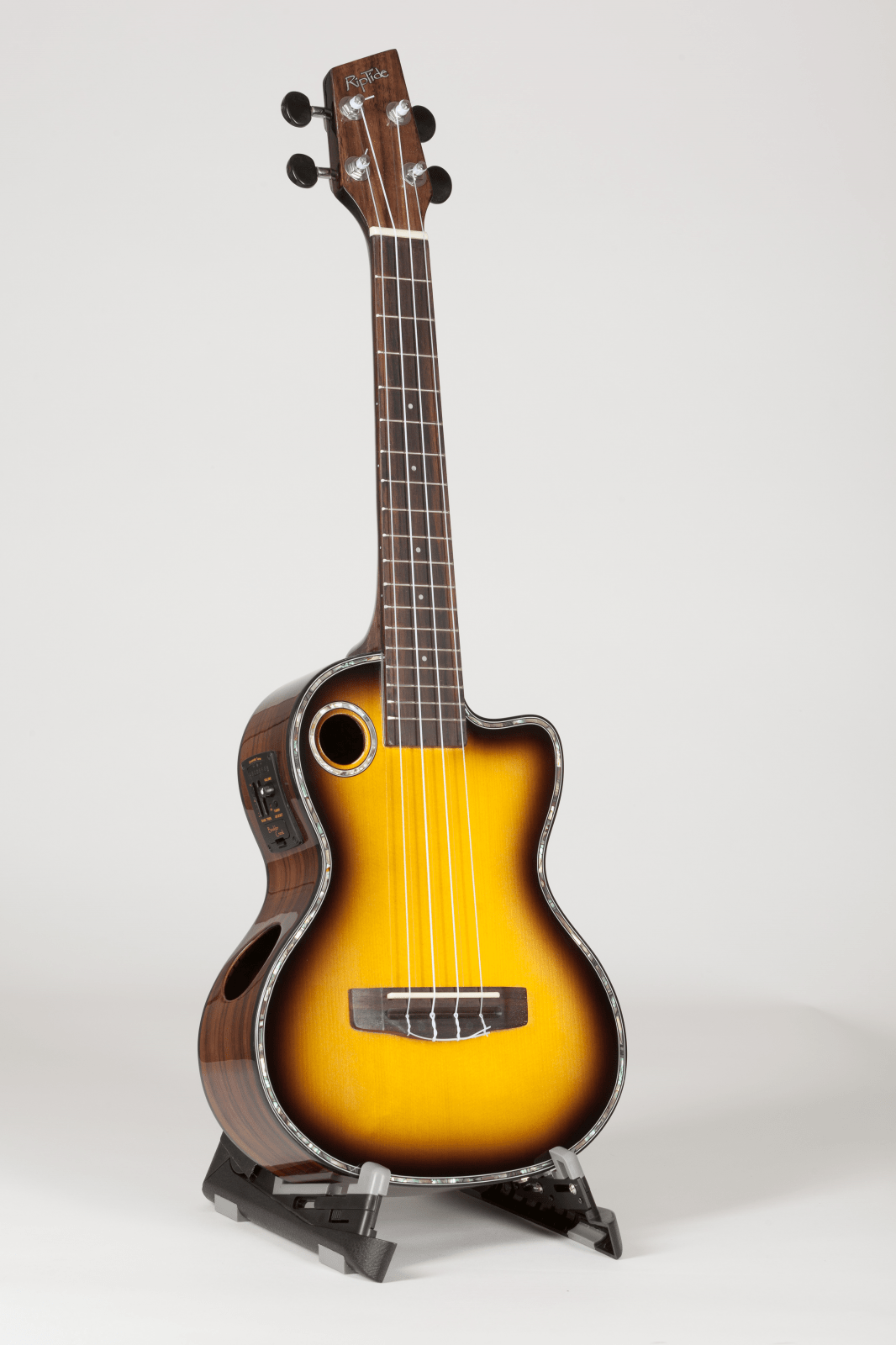 Boulder Creek Tenor Cutaway Riptide Ukulele Model ECUT2CS 879629004160