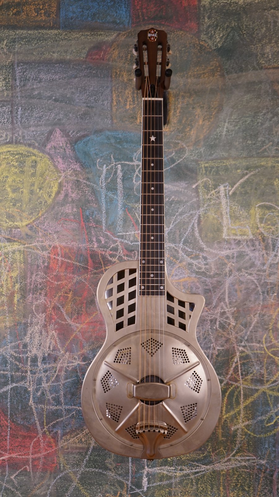 Republic Highway 61 Resonator Antique Steel 729789411196