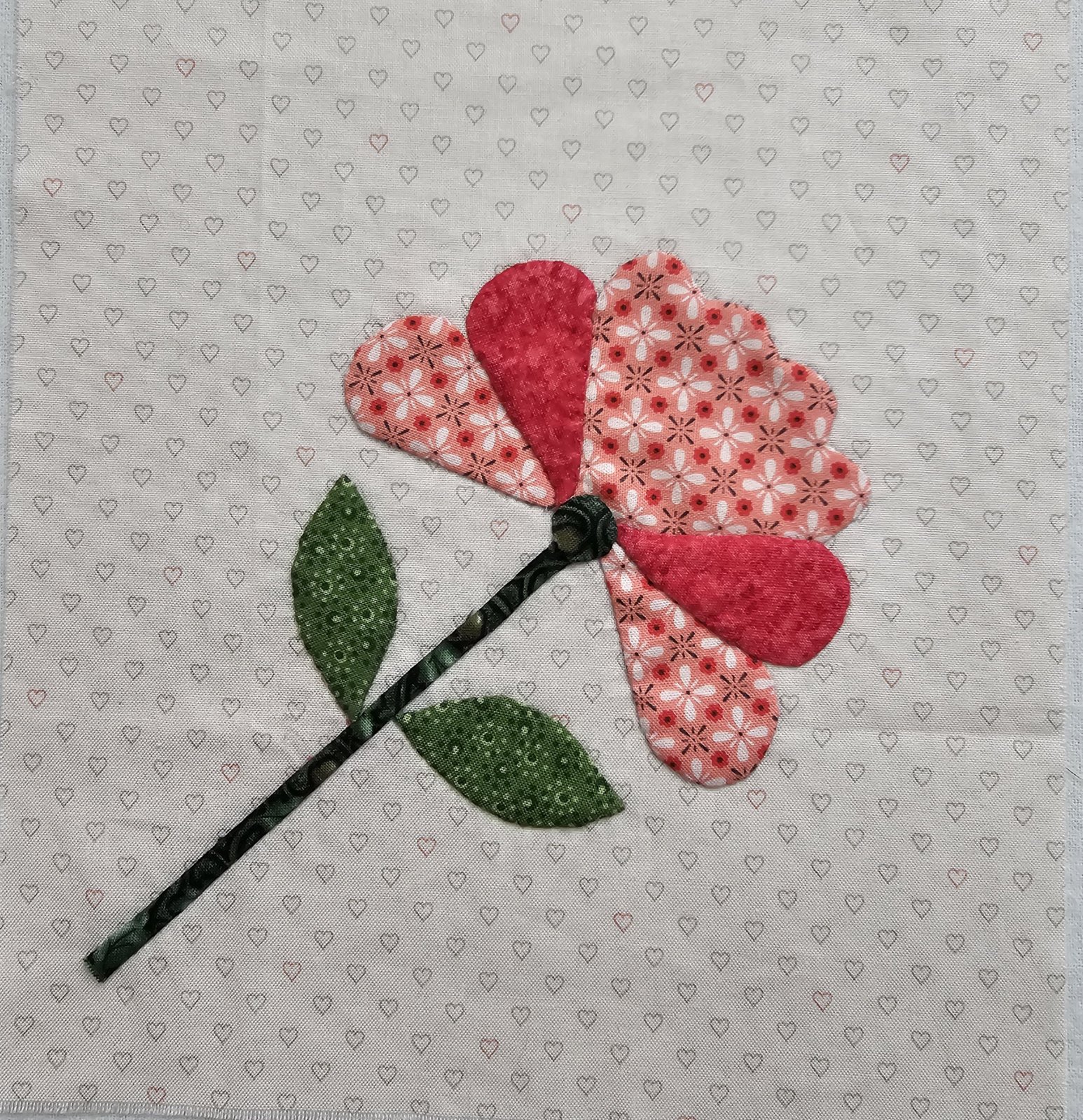 Back Basting Hand Applique