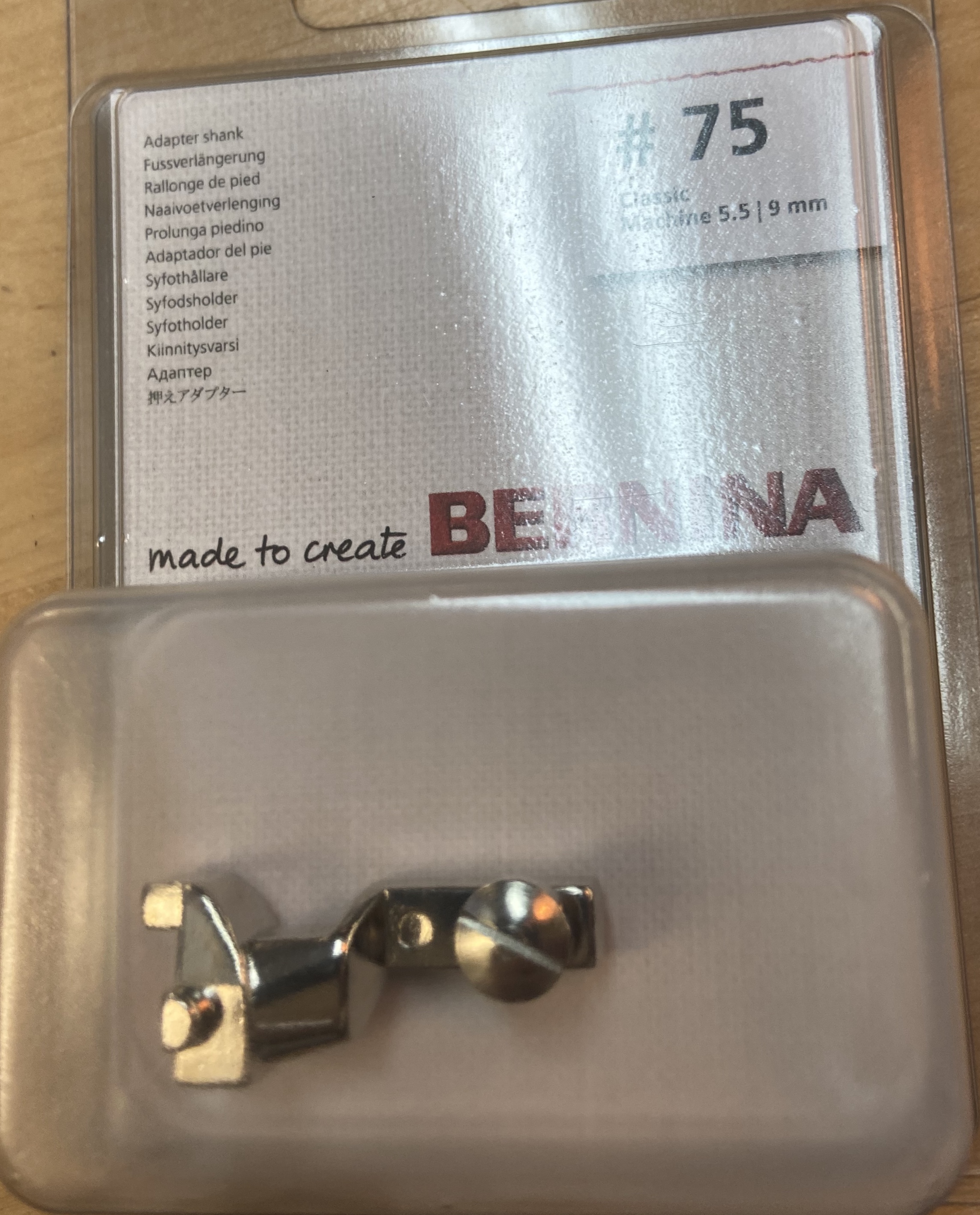 BERNINA 75 Class Adapter Low Shank Legacy
