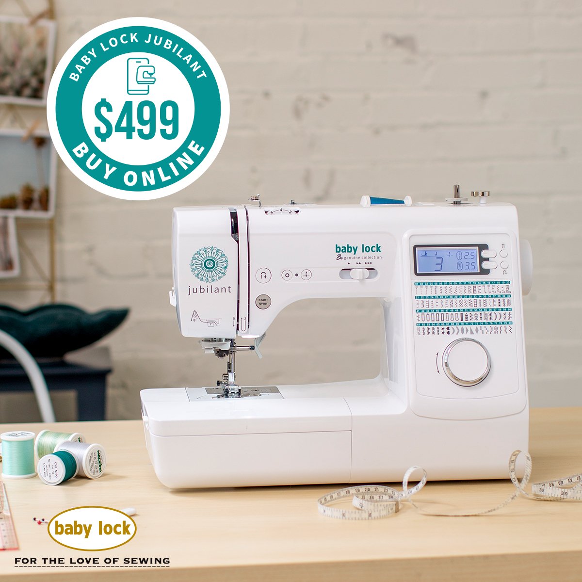 Jubilant Babylock Sewing Machine