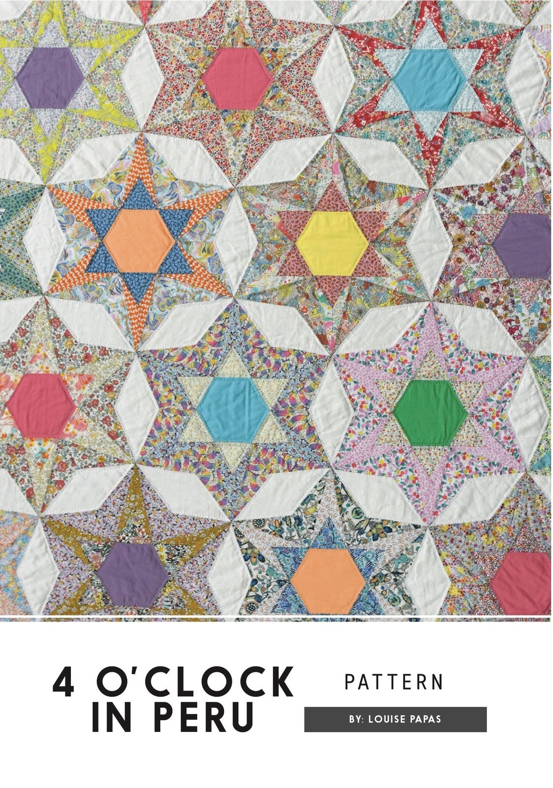 4 O'Clock In Peru Quilt Pattern 858499005699