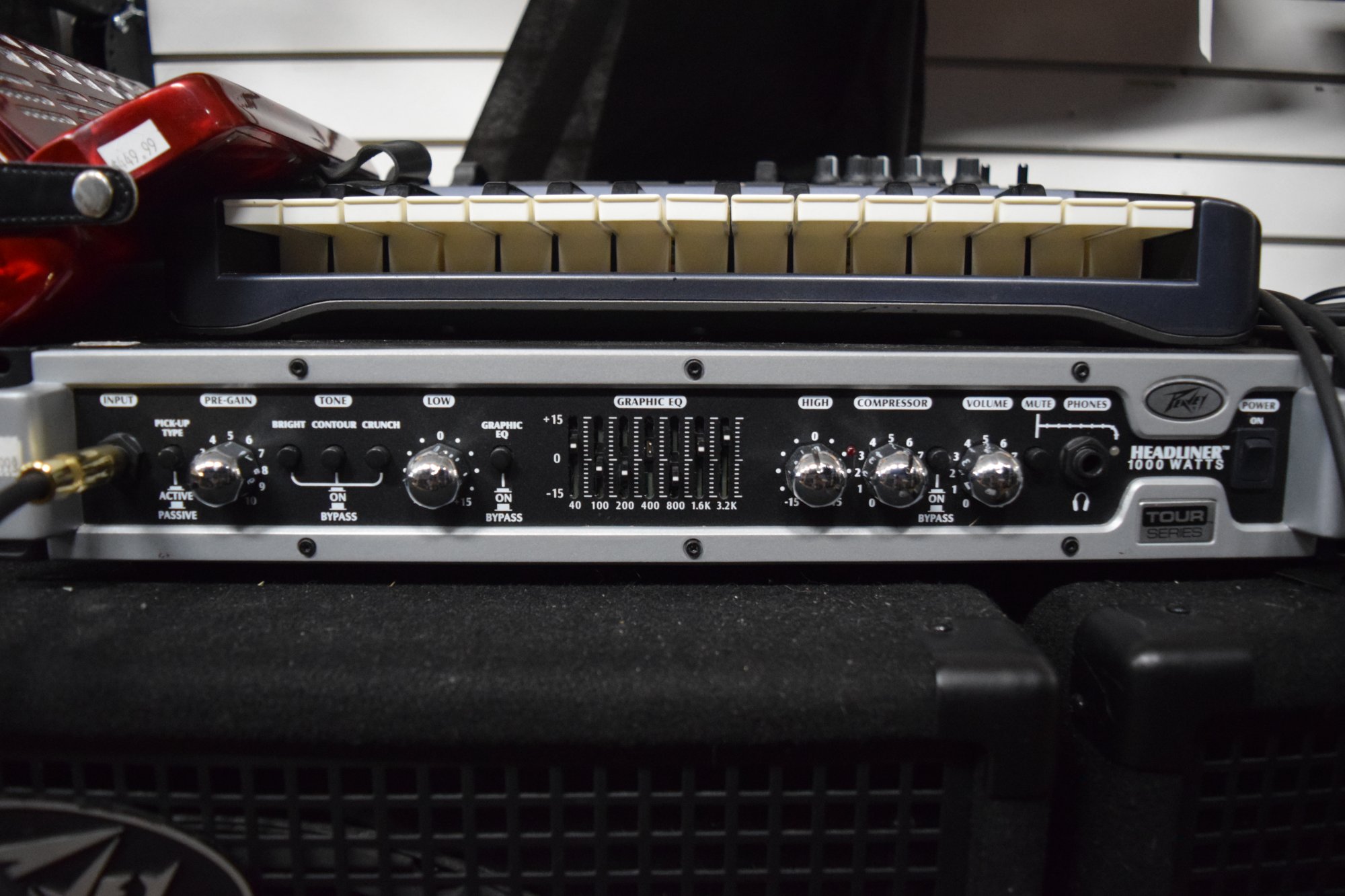 Peavey Headliner 1000 1000Watt Bass Amp Head 945738