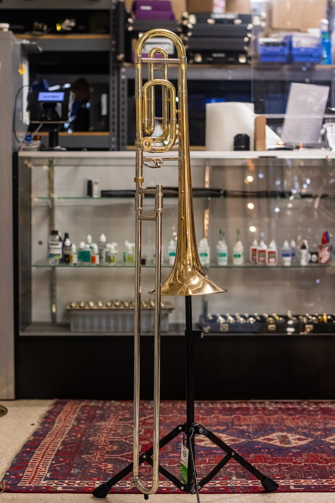 1997 Bach 36B Tenor Trombone w/ Gold Brass Bell Used