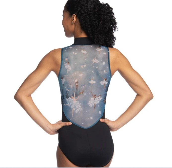 Nutcracker Snowfall Leotard Adult