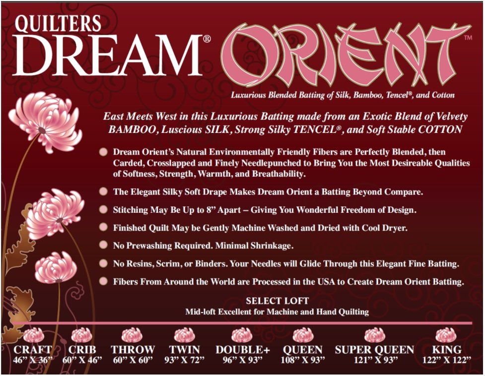 OKR Bamboo Batting 120 inch