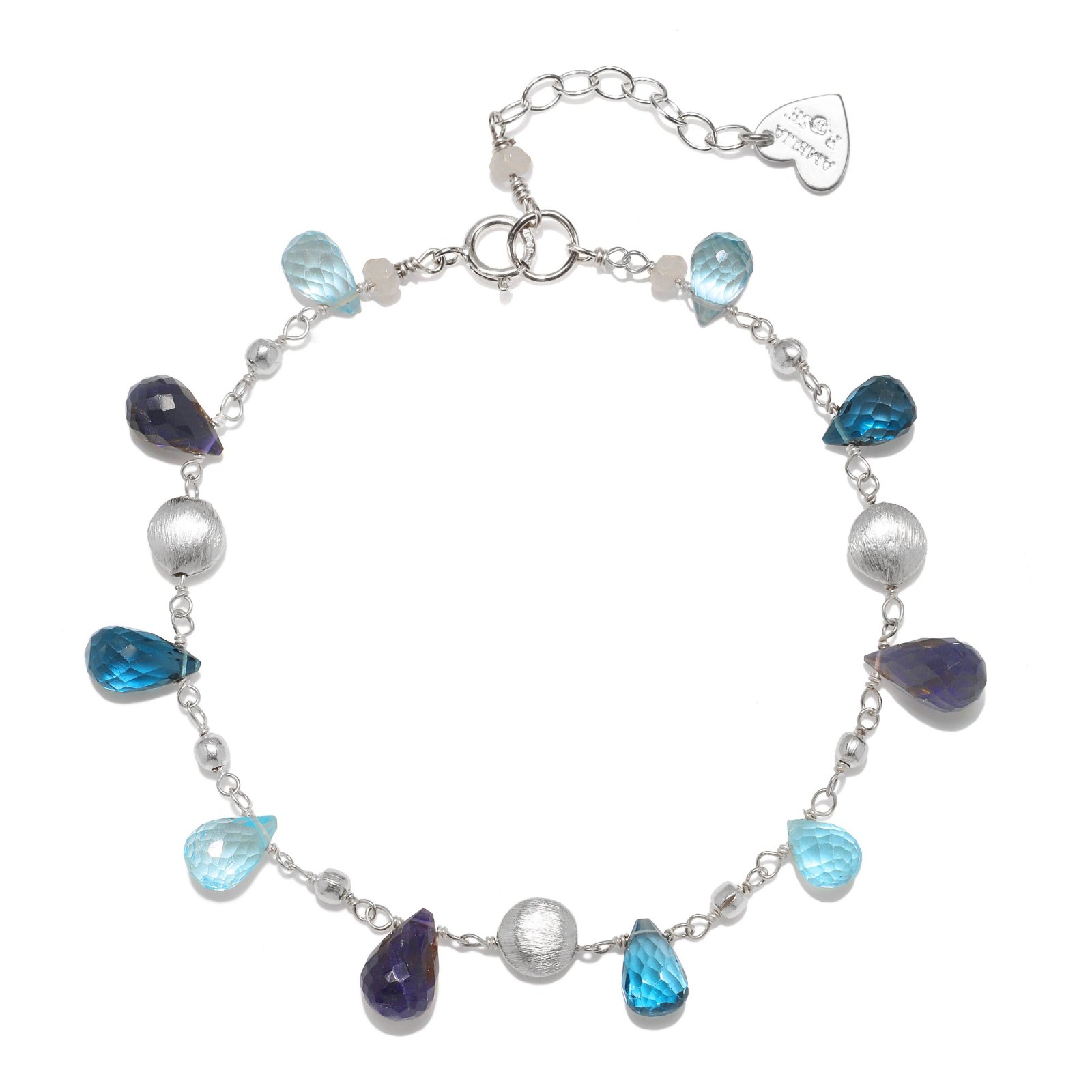 Amelia Rose Bracelet Wildflower Blues