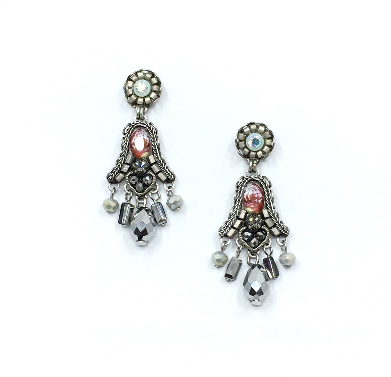 Ayala Bar Post Earrings Silver Odyssey