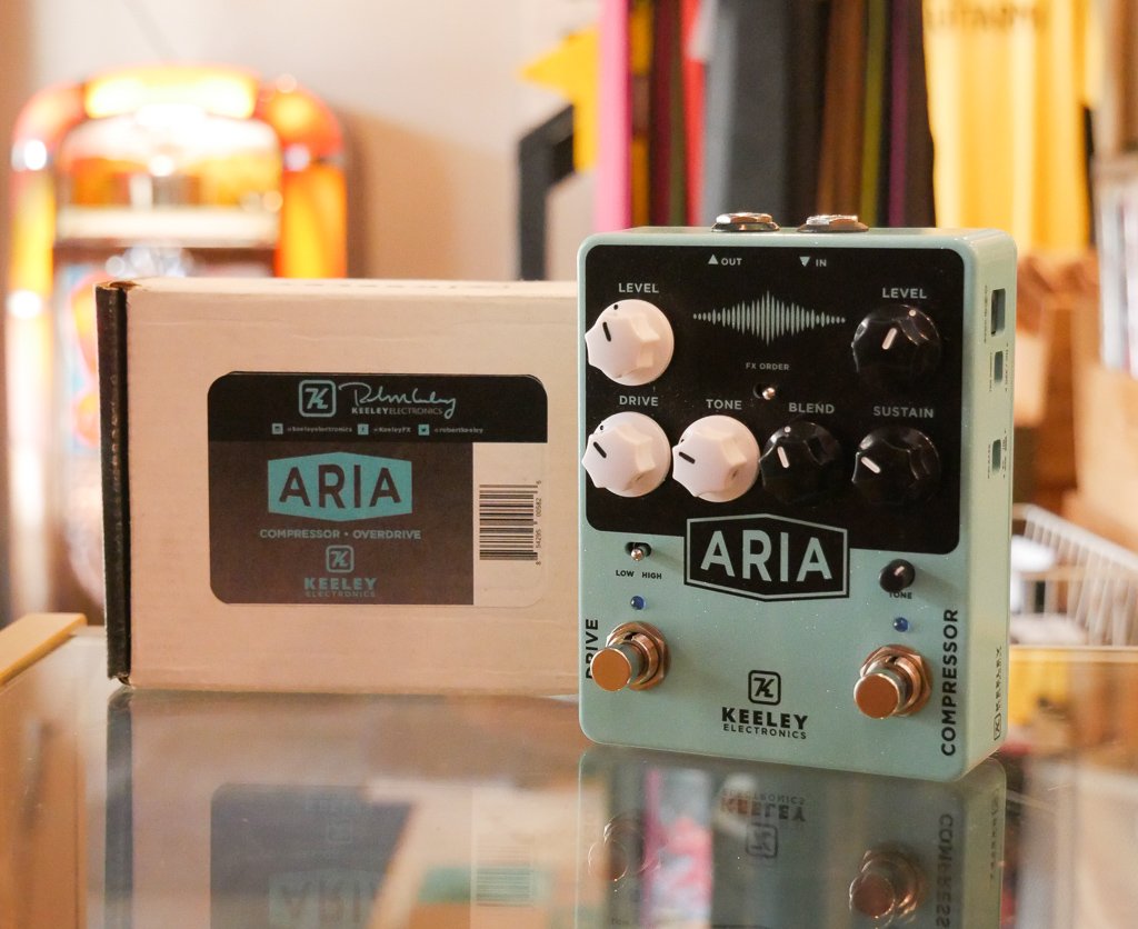 Keeley Aria Compressor Overdrive Pedal w/ box