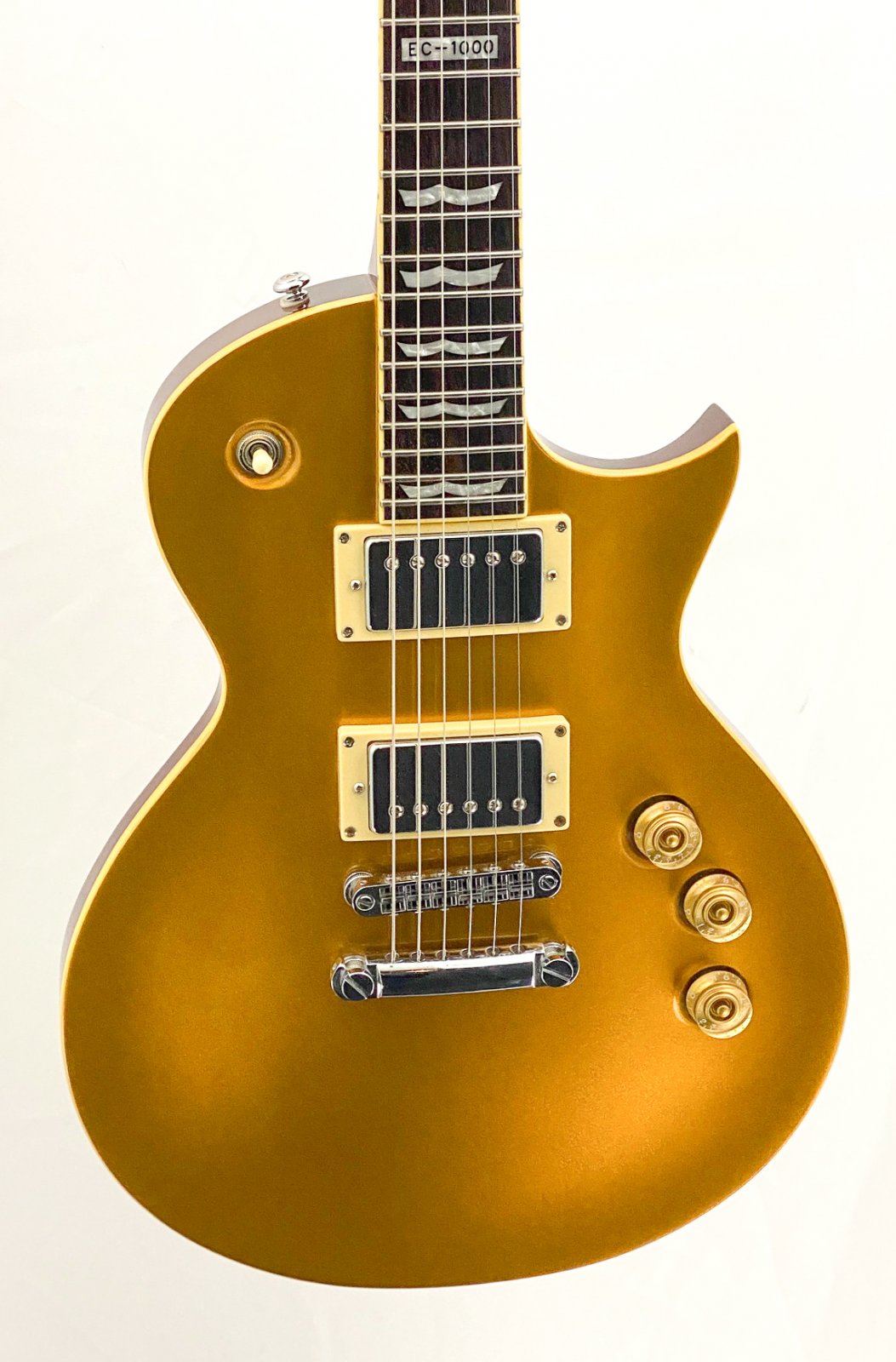 ESP LTD EC1000 Deluxe Gold Top