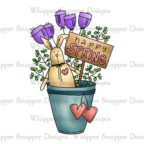 HAPPY SPRING BUNNY