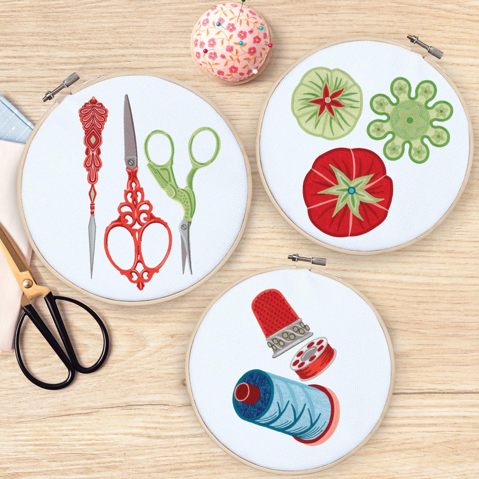 OESD Sewing Room Applique 80358USB 80358