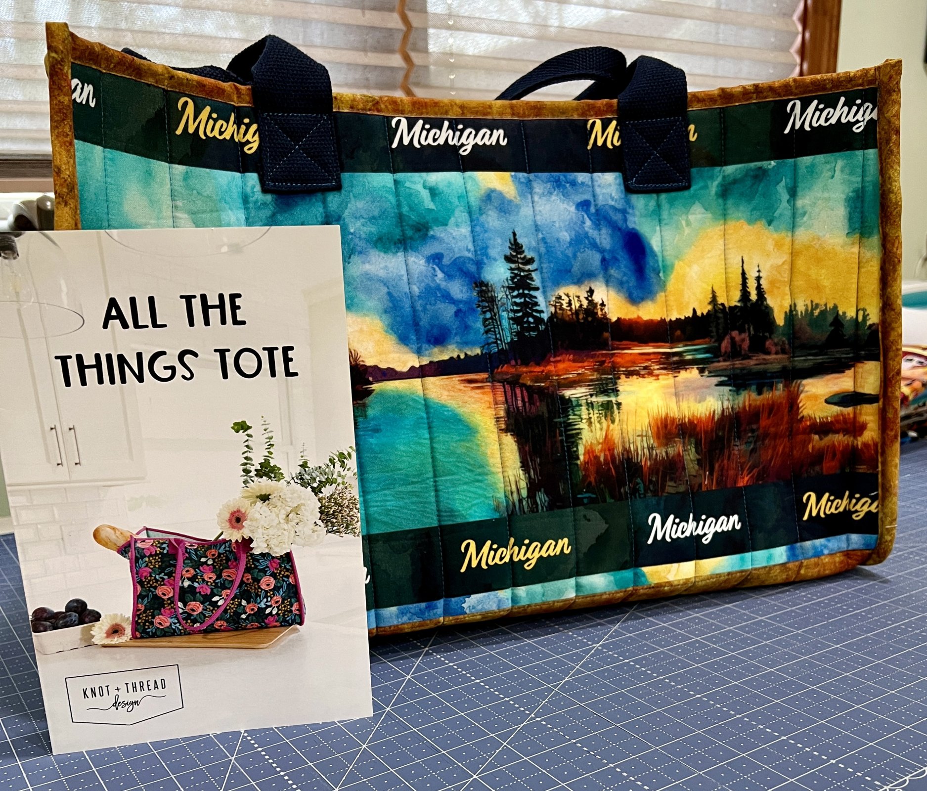 Pre Order August Delivery All the Things Tote Kit AMISH Fabric