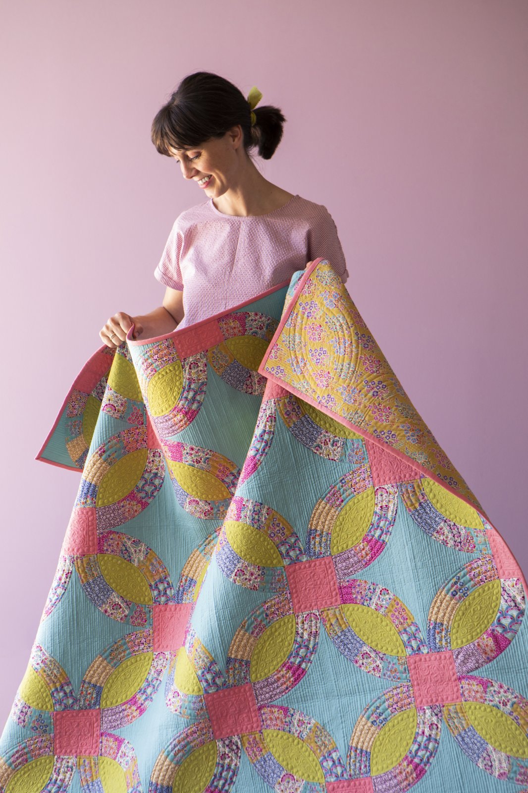 Forever Yours Quilt KitPie in the Sky Dusty Teal