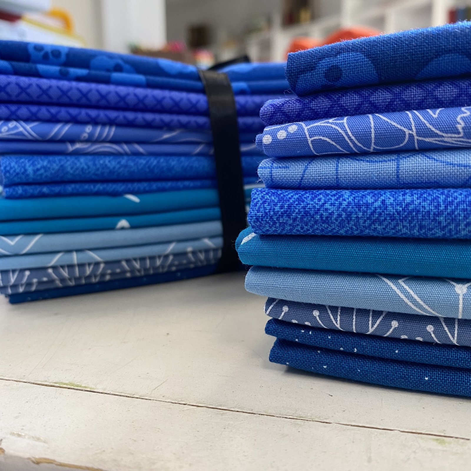 Andover Fat Quarter Bundle Blue (9) 100000004519