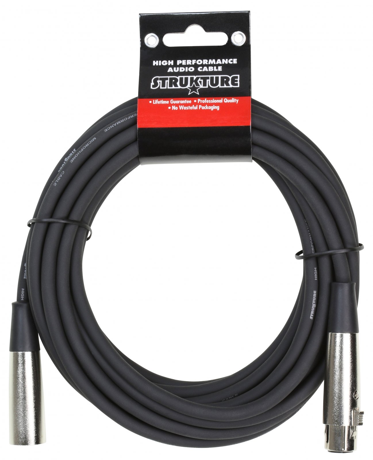 Strukture 20 foot Heavy Duty Mic Cable Microphone Cable PRO20M7