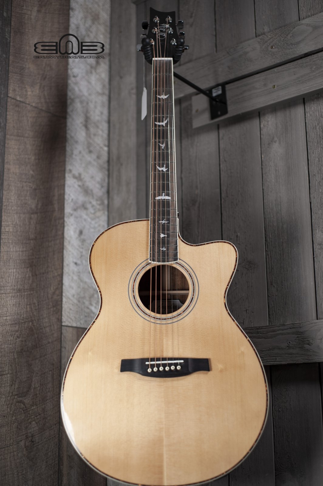 PRS SE A40 Angeles Natural AE40ENA Acoustic Guitar 825362101086