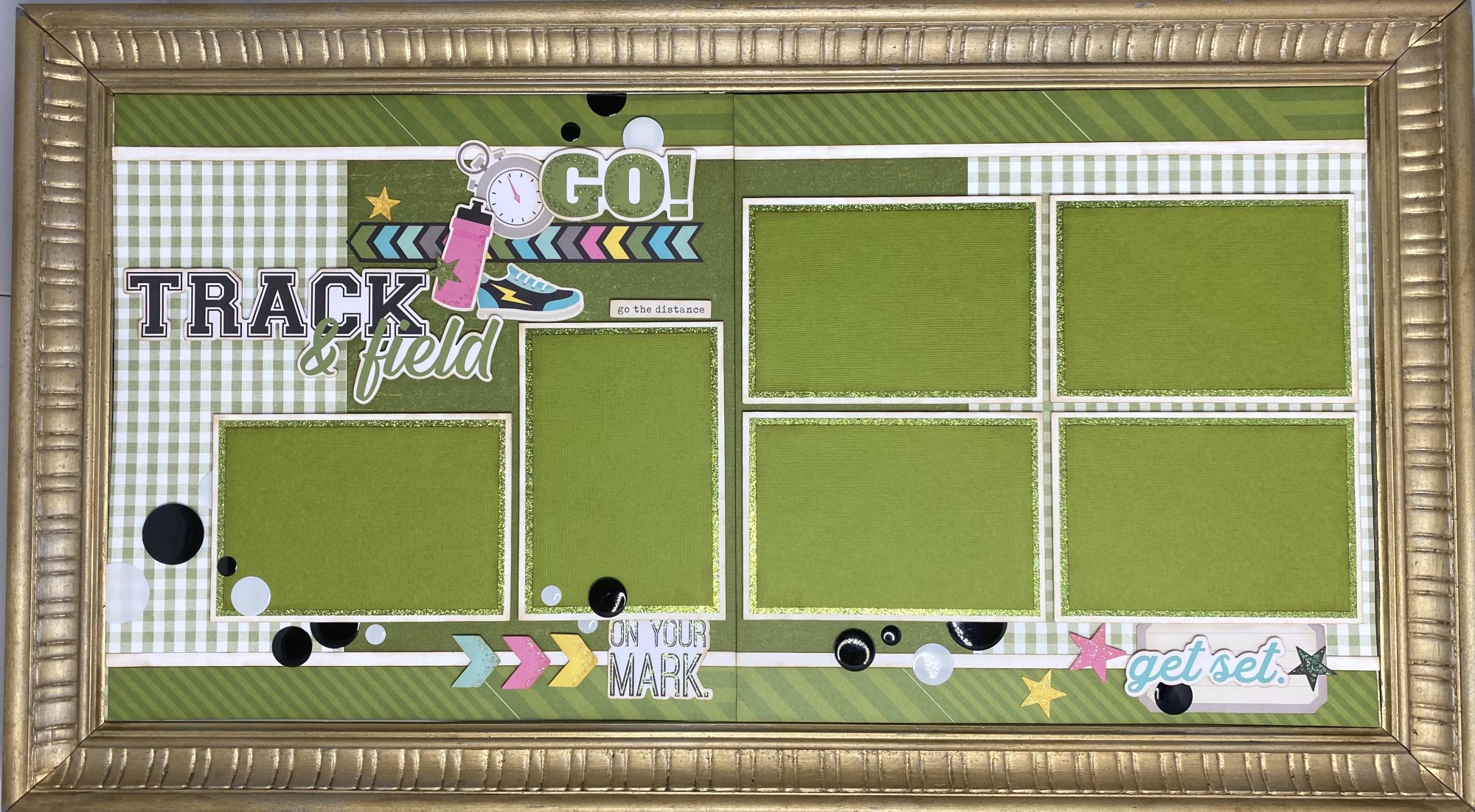 'As Is' Track and Field Layout