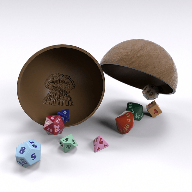 Monty Python RPG Coconut Dice Rollers