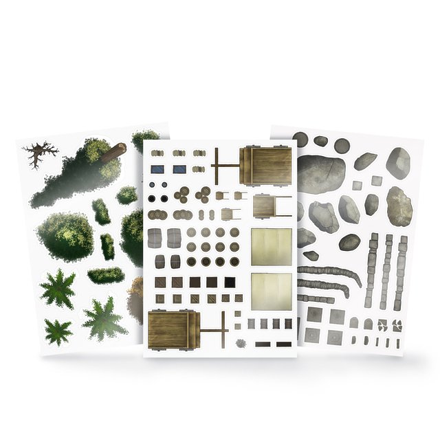 Atlas Reusable Sticker Sheets