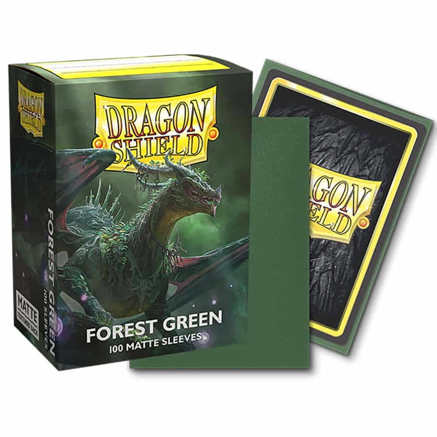 Dragon Shield Standard Sleeves Forest Green 5706569110567