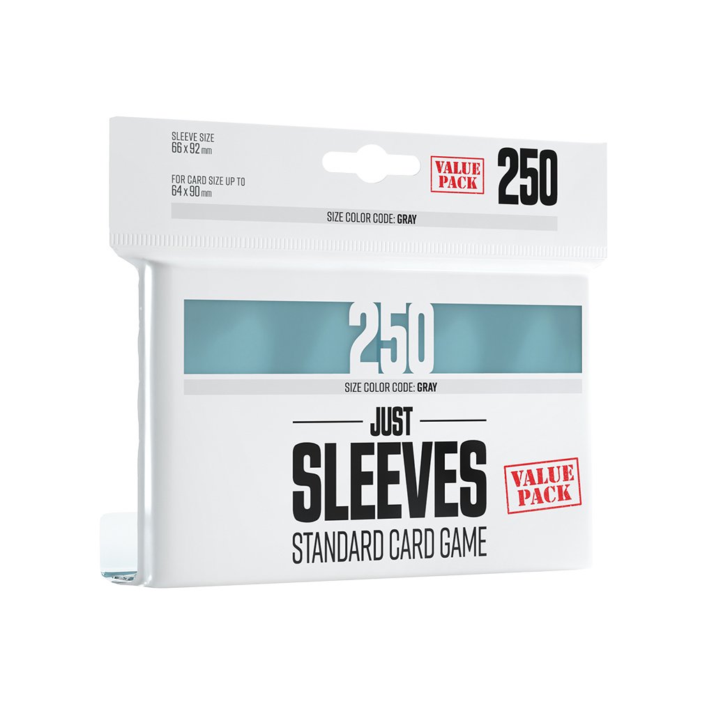 Just Sleeves Clear 250ct Value Pack 4251715411377
