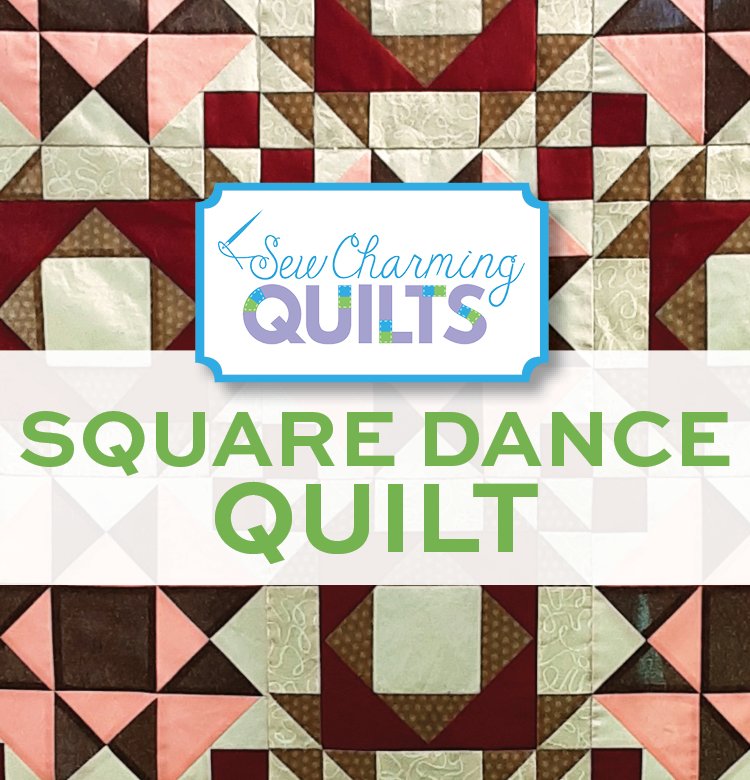 Square Dance Quilt Pattern PRINT