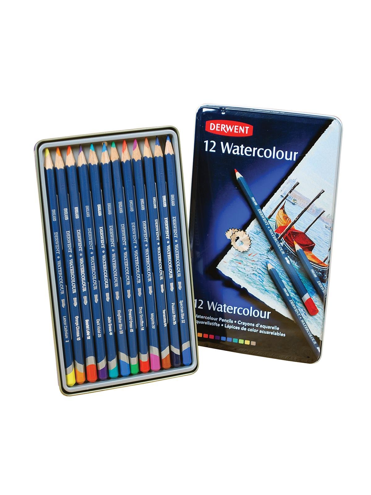 Watercolor Pencil Sets in Tins 5028252187039