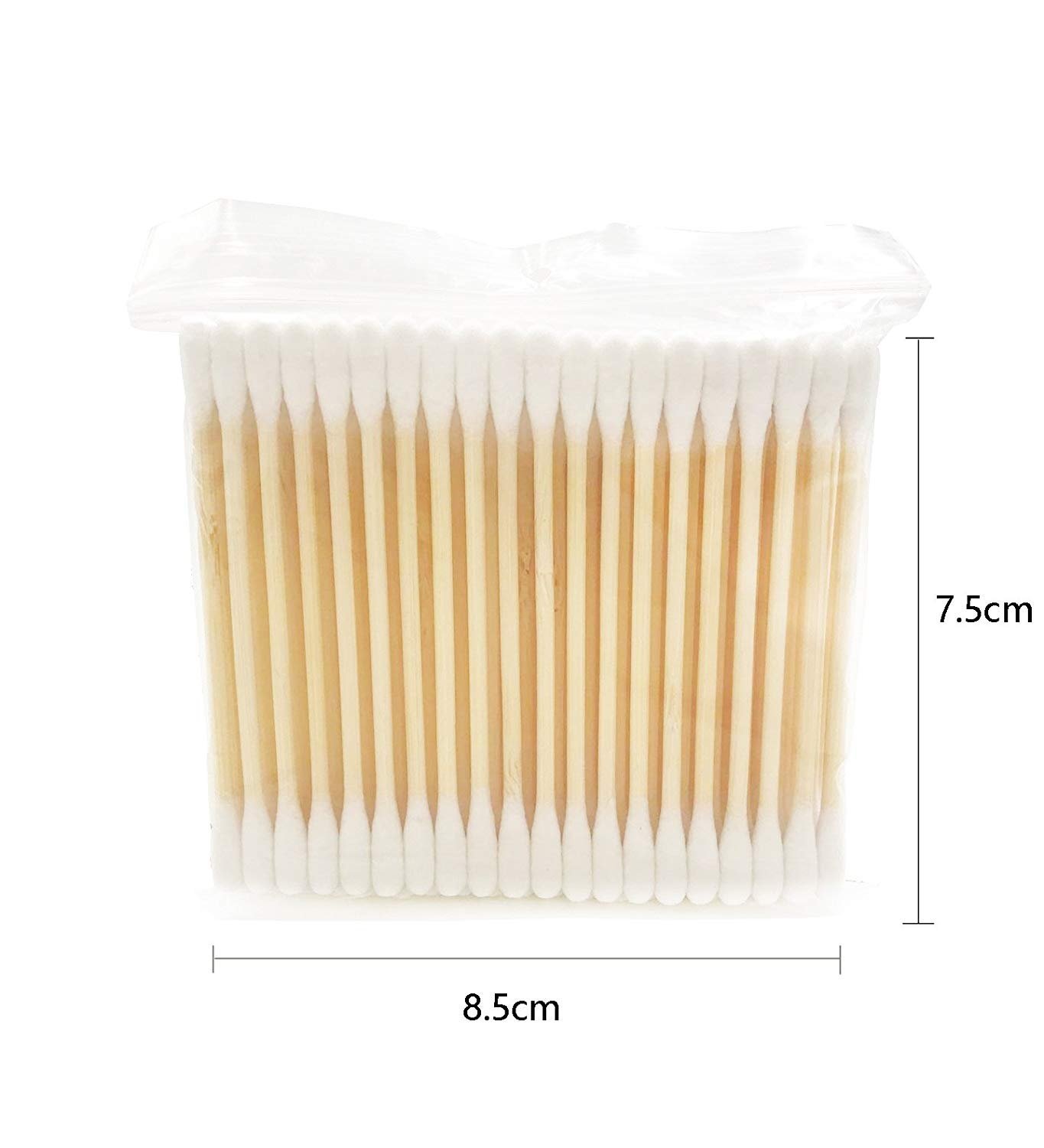 Biodegradable Double Tipped Bamboo Cotton Swabs 100 ct. 1002019