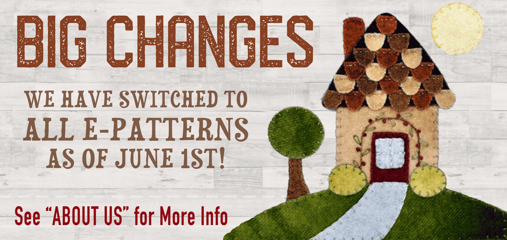 The Wooden Bear Winterset, IA Original Quilt Patterns