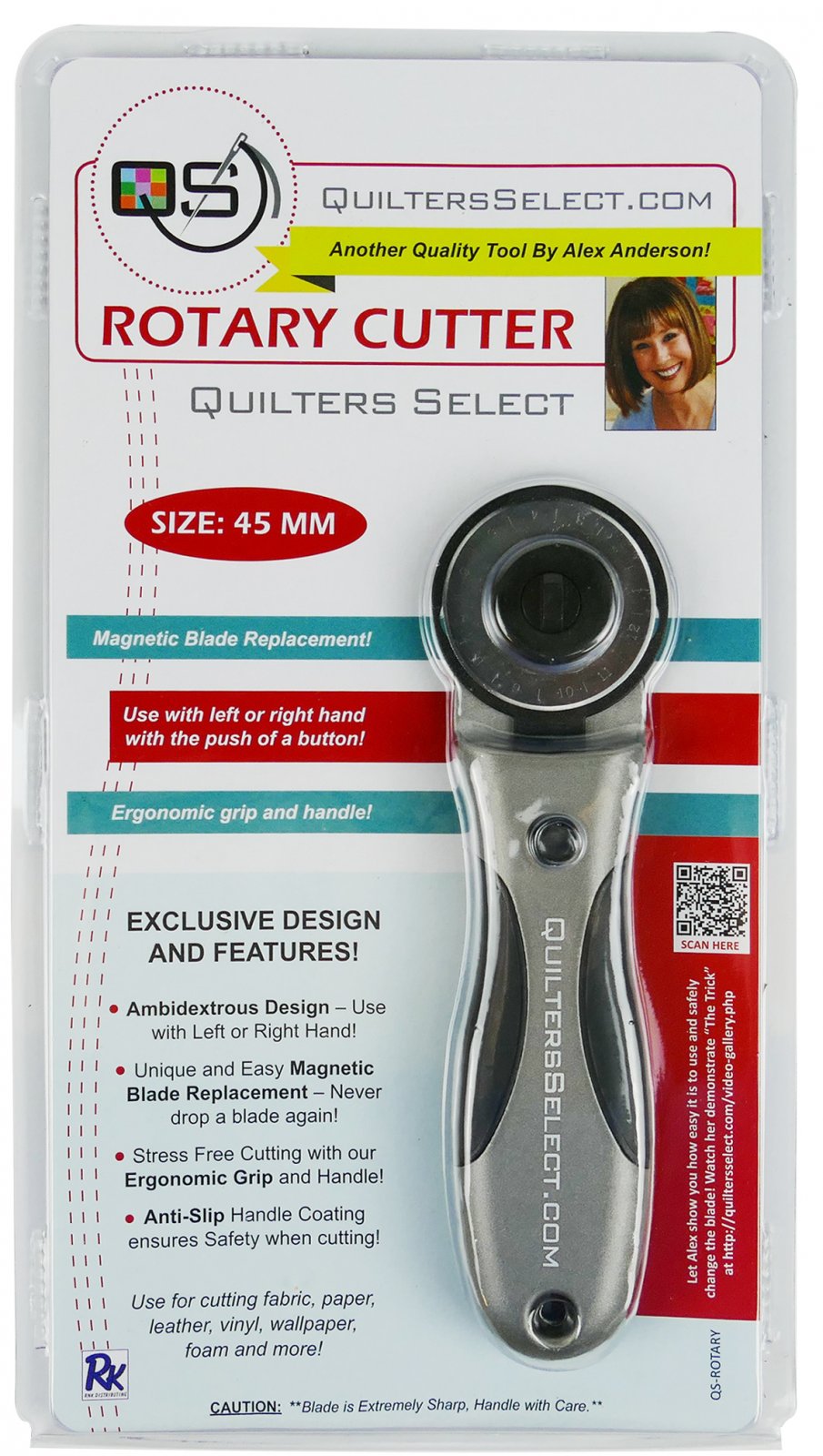 Quilters Select Rotary Cutter and Blades