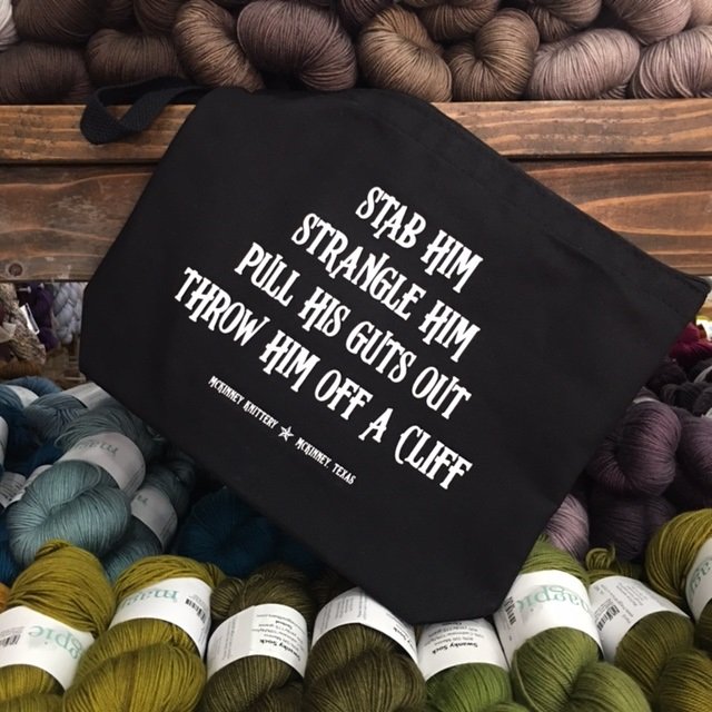 Knitting Mnemonic Bag