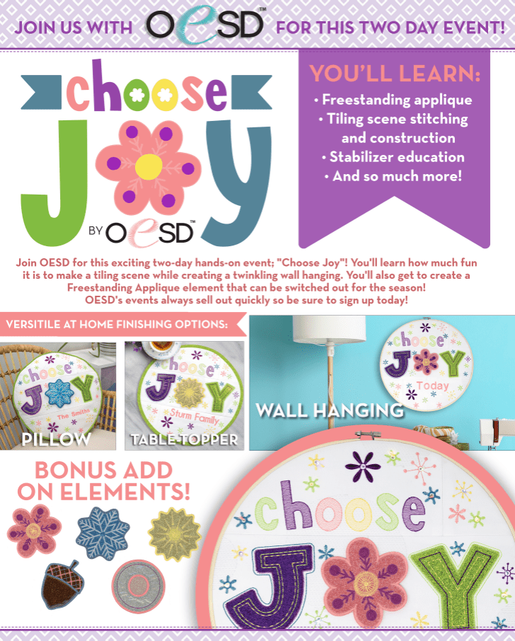 OESD 2 DAY EVENT CHOOSE JOY Tempe Event Center