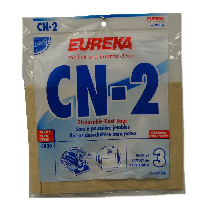 Eureka CN2 paper bags 3pk 023169114609